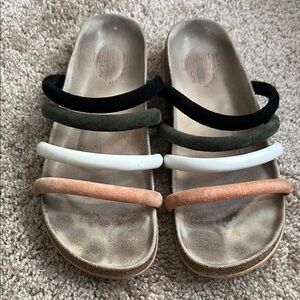 Charlotte Stone Vibrant Strappy Sandals